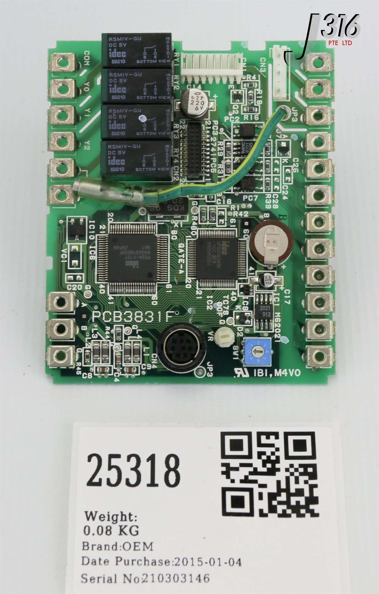 サンプル 25318 OEM PCB, IBI, M4V0 PCB3831F | eBay